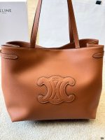 CELINE CABAS  hobo tote size : 33x 30cm / 21 x20cm - Image 7