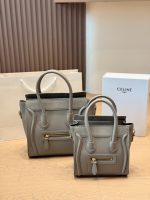 CELINE luggage hobo bag size : 28 x 28cm/ 22 x 20cm - Image 6