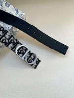 Dior men belt 3.5 cm - Image 6