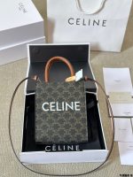 CELINE tote monogram bag size : Mini 17*21*4cm - Image 5