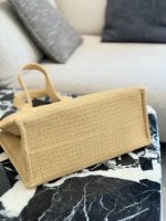 CELINE Cabas Thais raffia beach bag size : 40cm - Image 6