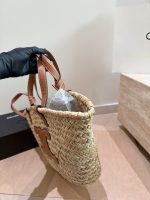 CELINE raffia beach hobo bag size : 25 cm - Image 6