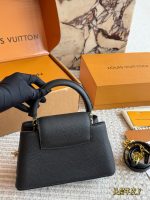 LOUIS VUITTON lv capucines bag  size :20cm - Image 7