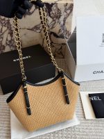 chanel beach bag tote size : 18 cm - Image 7