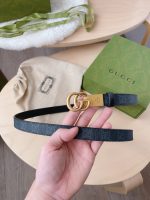 Gucci belt 2.0 cm size : 80-100 cm
