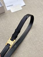 CELINE TRIOMPHE BELT 2.5 CM  SIZE : 75 -100 CM - Image 7