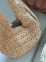 Celine triomphe raffia beach bag size : 38*25 cm - Image 6