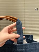 CELINE denim  tote size : 40 x 30cm - Image 8