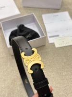 CELINE TRIOMPHE BELT 2.5 CM  SIZE : 75 -100 CM - Image 8