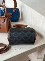 Celine monogram boston speedy mini bag size : 14.5*10cm - Image 8