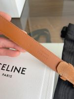 Celine triomphe suede belt 2.5 cm size: 80-100 cm - Image 3