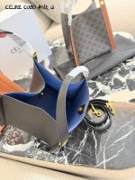 CELINE CUBO HOBO BAG size : 18.5×21×17cm - Image 8