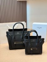 CELINE luggage hobo bag size : 28 x 28cm/ 22 x 20cm - Image 9