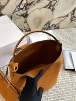 Celine bucket suede hobo bag size : 24*25cm - Image 9