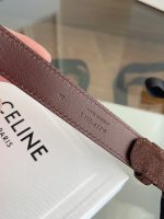 Celine triomphe suede belt 2.5 cm size: 80-100 cm - Image 9