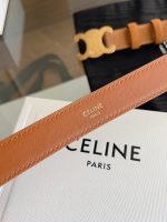 Celine triomphe suede belt 2.5 cm size: 80-100 cm - Image 9