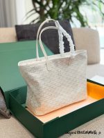 Goyard St Louis tote zipper size : 30x14x25cm - Image 9