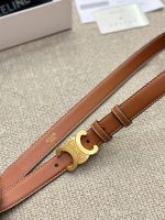 CELINE TRIOMPHE BELT 2.5 CM  SIZE : 75 -100 CM - Image 10