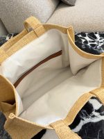 CELINE Cabas Thais raffia beach bag size : 40cm - Image 10