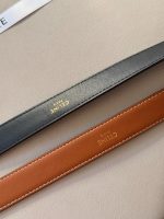 CELINE TRIOMPHE BELT  2CM  size : 75-100 cm - Image 8