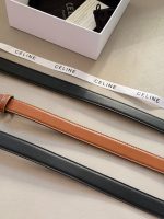 CELINE TRIOMPHE BELT  2CM  size : 75-100 cm - Image 10
