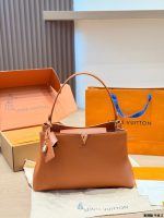LOUIS VUITTON lv capucines bag  size : 38 x 23cm - Image 2