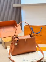 LOUIS VUITTON lv capucines bag  size : 38 x 23cm - Image 4
