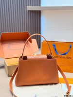 LOUIS VUITTON lv capucines bag  size : 38 x 23cm - Image 6