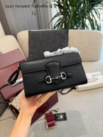 Gucci Horsebit Ristretto bag size : 25 cm