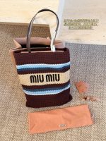 MIUMIU TOTE RAINBOW size：36*37cm