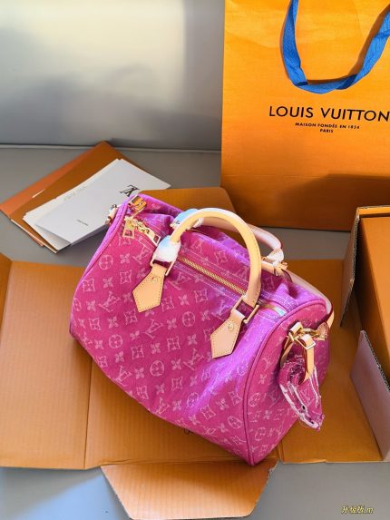 LOUIS VUITTON lv speedy30 DENIM