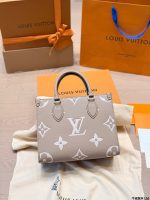 LOUIS VUITTON lv ON THE GO SIZE : 25cm