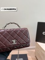 chanel 23k CF woc handle bag size : 19x 10 cm - Image 4