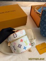 LOUIS VUITTON lv VANITY MURAKAMI WHITE SIZE : 14 X10 cm - Image 6