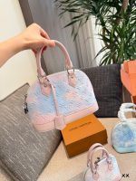 LOUIS VUITTON lv DENIM ALMA BB SIZE : 18CM / 24CM - Image 5