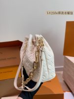 LOUIS VUITTON lv BUCKET BAG NANO SIZE : 21x15.5x20cm - Image 4