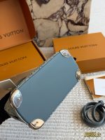 LOUIS VUITTON lv ALMA BB DENIM SIZE : 24CM - Image 6