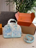 LOUIS VUITTON lv DENIM ALMA BB SIZE : 18CM / 24CM - Image 7