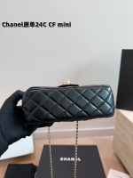 chanel 24c CF mini handle bag size : 19*12 cm - Image 7