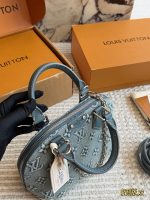 LOUIS VUITTON lv ALMA BB DENIM SIZE : 24CM - Image 7