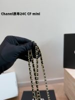 chanel 24c CF mini handle bag size : 19*12 cm - Image 8