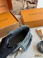LOUIS VUITTON lv ALMA BB DENIM SIZE : 24CM - Image 8