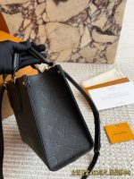 LOUIS VUITTON lv ON THE GO BAG size ： 25x19x11.5cm - Image 8