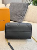 LOUIS VUITTON lv SPEEDY20 BLACK SIZE :  20×13×12cm - Image 4