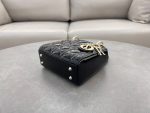 Dior lady dior mini size  17 cm Patent leather - Image 7