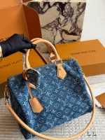LOUIS VUITTON LV speedy30 cm  denim - Image 2
