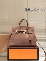 Hermes birkin suede bag size : 30 cm - Image 3