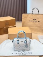 Coach mini Rowan boston bag size : 17 x 15cm - Image 3