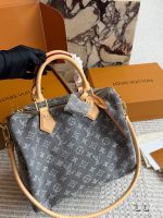 LOUIS VUITTON LV speedy30 cm  denim - Image 5
