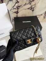 chanel CF mini double flap bag timeless  size : 17*13cm/20*12cm - Image 2